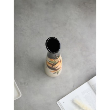 Ceramic vase "Beatrice", floor, colorful, 46 cm, author's work-14