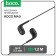 Hoco M40 headphones, wired, vacuum, microphone, jack 3.5 mm, 1.2 m, black