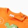 T -shirt for a boy, orange color, height 92 cm