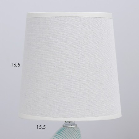 Parma table lamp E14 40W turquoise 15.5x15.5x32 cm Risalux-3