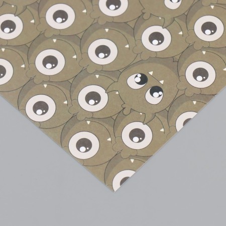 Scrapbooking paper "Montstrika" density 180 grams set 10 pcs 15.5x17 cm-3