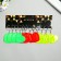 Fleet plastic reflective "heart" mix 5.5x5.5 cm