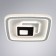 Forma 6x48x48 cm, 1x72W LED chandelier