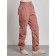 Warmed female trousers, size 42, light brown color