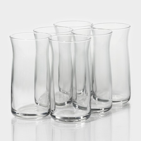 A set of glass glasses LAV Vera, 370 ml, 13.5 × 7 cm, 6 pcs