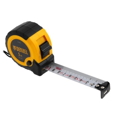 Denzel roulette 31543, two -component case, steel tape, 5 m x 25 mm-3