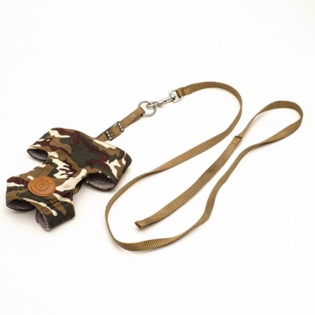 Set "Reflex", size M, leash 95 cm, og 20-58 cm, camouflage-7