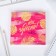 Set of passport cover and keychain "Realistic flamingos"