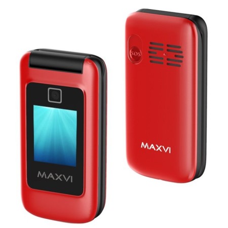 Cell phone Maxvi E8 Red-2