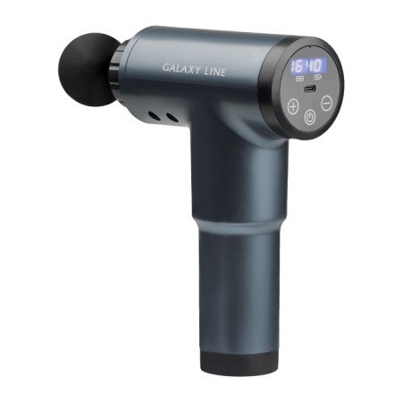 Body massager Galaxy Line GL 4945, percussion, 24 watts, 4 nozzles, blue-3