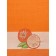 A set of wuffed napkins Diva Afrodita "Orange", size 45x65 cm, 4 pcs