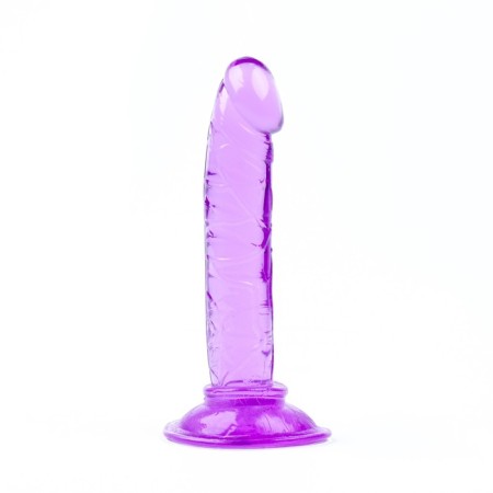 Falloimitator Realist Oka-Khpoki, on the suction cup, anal, gel, 12 x 2.5 cm, lilac