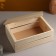 Wooden box 35 × 23 × 13 cm Gift with a rack cover