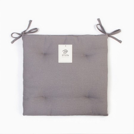 Sidushka Ethel "ECO", Gray color, 42x42 cm, 70% HL, 30% flax, 190 g/m2-6