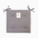 Sidushka Ethel "ECO", Gray color, 42x42 cm, 70% HL, 30% flax, 190 g/m2