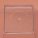 Plastic disposable form for bundles "Pagoda", 90 ml, 6.2 × 6.2 cm, the color is transparent