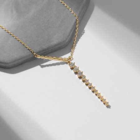 Cool Xuping Nobility, white color in gold, 40 cm-2