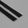 Adhesive icyel, 20 mm × 50 cm, black color