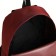 Youth backpack with lightning, external pocket, burgundy color