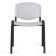 Stool Staff ISO Plast CF-009, black frame, gray plastic