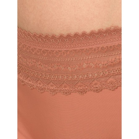 Female cowards, size 48, chocolate color-2