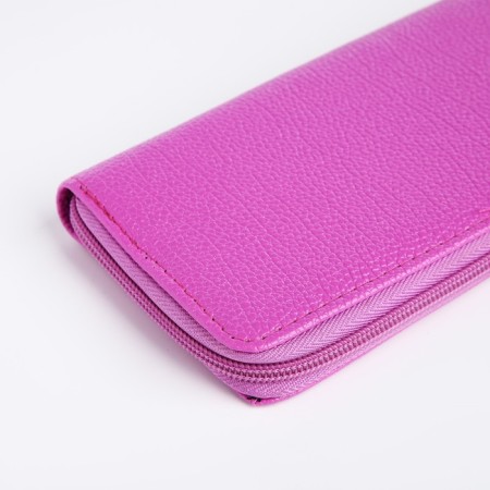 Women's wallet with lightning, lilac color-2