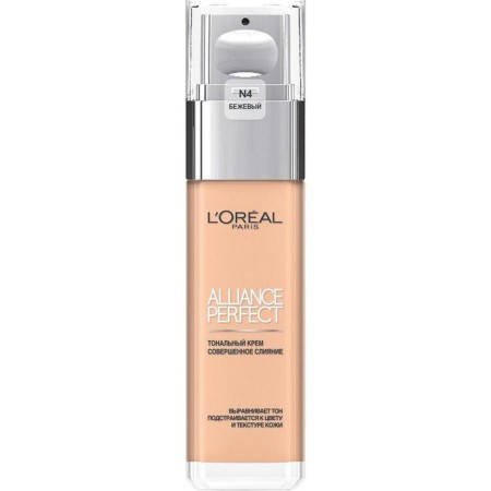 Tonal cream L’Oreal Alliance Perfect Completely Merging, N4 Ton, Beige, 30 ml