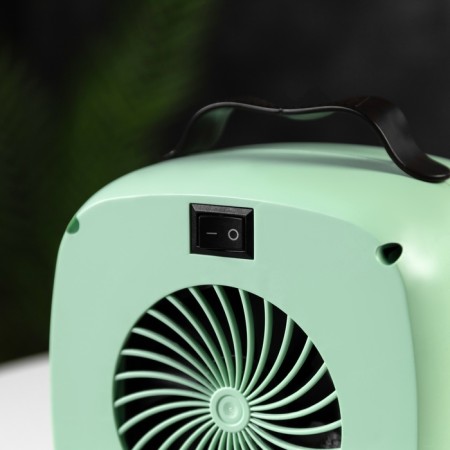 Mini thermal fanbox LTO-01, 500W, 4M2, from the network, green-1