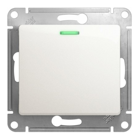 Switch Sche GSL000613 Glossa, SP, 10A, 1 key, pearly color