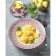 Porcelain plate for paste Wilmax Splash, 250 ml, D = 27 cm, lilac color