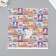 Scrapbooking Paper "Travel" density 180 grams set 5 pcs 30.5x32 cm