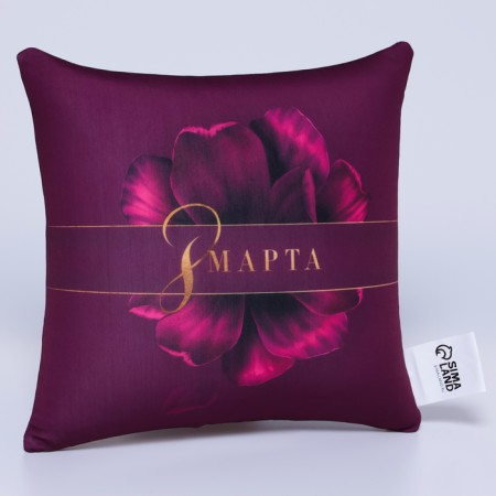 Antistress pillow is decorative "March 8", 21x20 cm-3