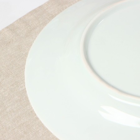 Porcelain plate "May bouquet", d = 24 cm, white-2