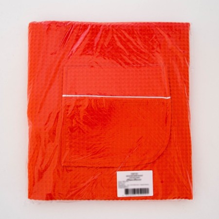 Pareo female, coral color, waffle sheet-4