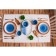 Porcelain shares “Cosmos”, 370 ml, d = 13.1 cm, blue color
