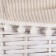 Win -linen rectangular "bell", 30x20x18 cm, white