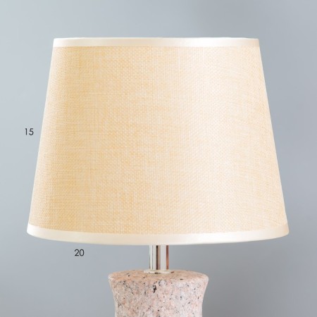 Avril table lamp E14 40W Beige 20x20x33.5 cm Risalux-3
