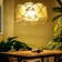 Ceiling Lamp from Rotan "Alvi" 1x120W, E27, 40x40x25 cm