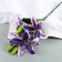 Artificial flowers "Lilia Galant" d-13 cm 66 cm, purple