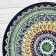 Largan Rishtan ceramics "Patterns", 37 cm, blue, mix
