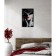 Carty clock, interior "girl", smooth move, 57 x 35 x 4 cm