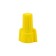 Rexant's connecting insulating clamp with SIZ-11 Ø 9.8 mm (1-8.5 mm²), yellow (100 pcs.