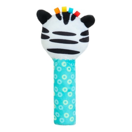 Toy - "Zebra" squeak with a rattle-5