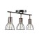 Lamp "Boston" 3x60W E14 black/copper