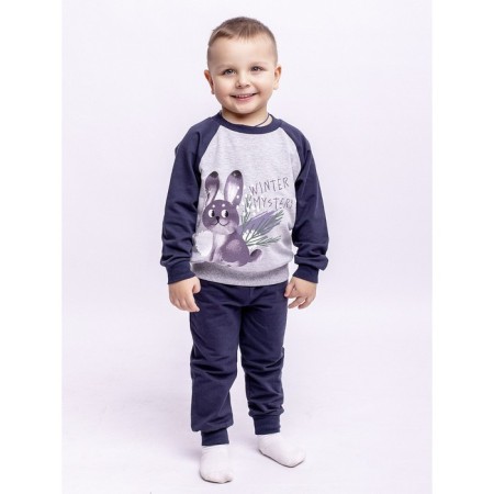 Pajamas: T -shirt, trousers, height 140 cm, multicolor color