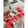 A set of napkins for setting the table "Fit date", rectangular, rounded edges, size 30x46 cm, 4 pcs