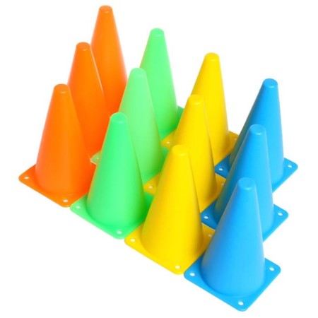Konus-psyka is marking, height 10 cm, set 12 pcs.-1