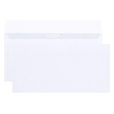 E65 110 x 220 mm envelopes set, without telling, without a window, a tear -off tape, an internal print, 80 g/m2, 10 pieces