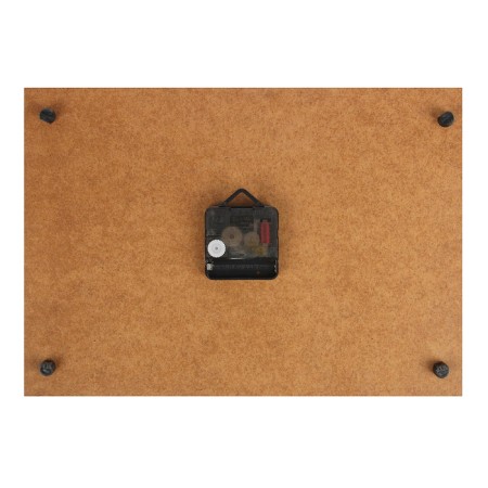 Carty clock is wall-mounted, interior "two flowers", silent, 25 x 35 cm-2
