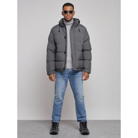 Sports Bologna male winter, size 50, color gray